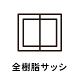 全樹脂サッシ