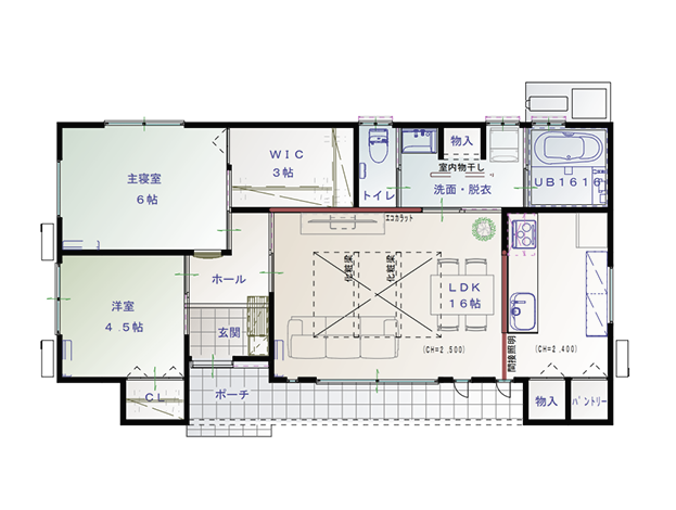 ハイグレードプラン間取り