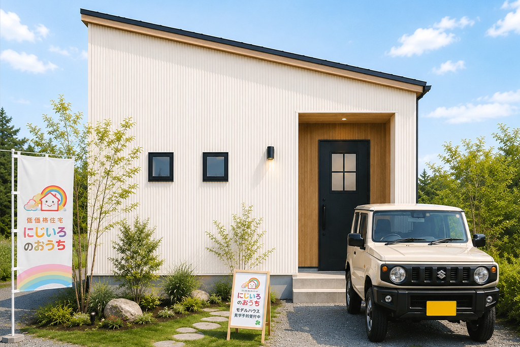 1LDK／8坪／コンパクト平屋